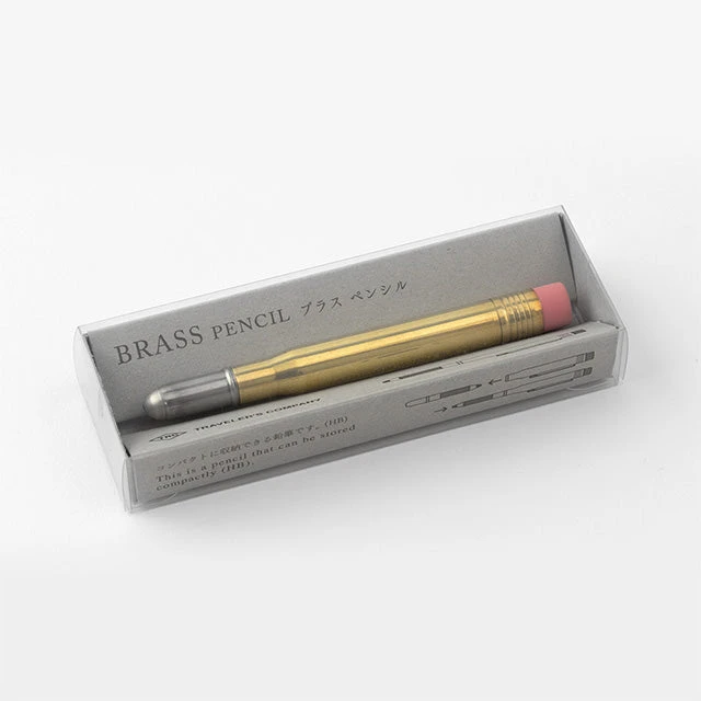 Traveler's Notebook Traveler's Company - Pencil - Brass 6 Traveler's Notebook Traveler's Company - Pencil - Brass
