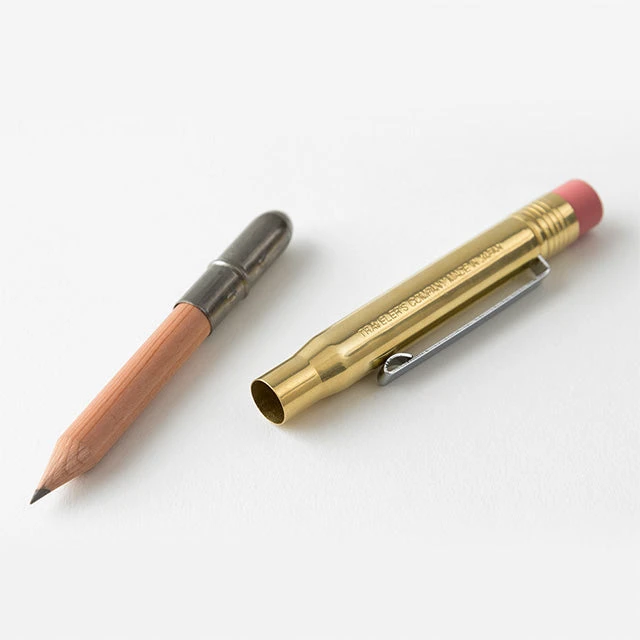 Traveler's Notebook Traveler's Company - Pencil - Brass 4 Traveler's Notebook Traveler's Company - Pencil - Brass