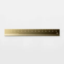 Traveler's Company - Brass Ruler Traveler's Notebook