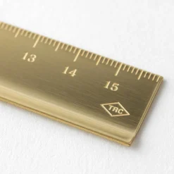 Traveler's Company - Brass Ruler Traveler's Notebook 12 Traveler's Company - Brass Ruler Traveler's Notebook