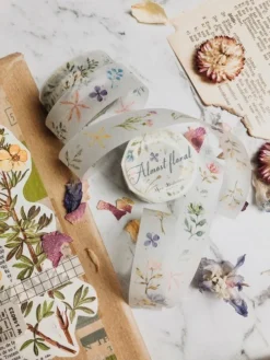 Meow Illustration - Washi Tape - Almost Floral (PET) 7 Meow Illustration - Washi Tape - Almost Floral (PET)