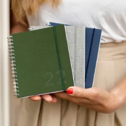 Diaries Bookbinders Design - 2022 Diary - Wire-O - Small - Light Grey 9 Diaries Bookbinders Design - 2022 Diary - Wire-O - Small - Light Grey