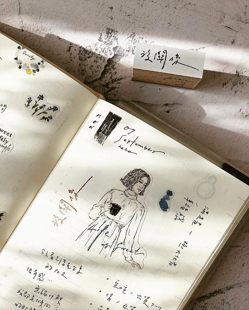 Pion - Washi Tape - Sketch Girl 6 Pion - Washi Tape - Sketch Girl