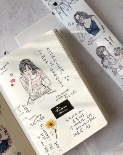 Pion - Washi Tape - Sketch Girl