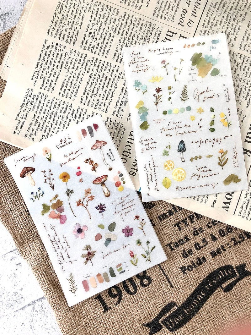 Pion - Planner Sticker - Garden New Arrivals 3 Pion - Planner Sticker - Garden New Arrivals