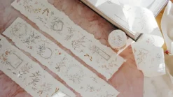 Meow Illustration - Washi Tape - Rose Lover . You 8 Meow Illustration - Washi Tape - Rose Lover . You