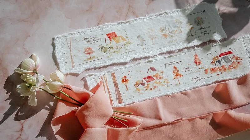 Meow Illustration - Washi Tape - Warm Little House 8 Meow Illustration - Washi Tape - Warm Little House