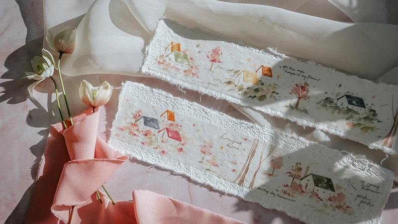 Meow Illustration - Washi Tape - Warm Little House 7 Meow Illustration - Washi Tape - Warm Little House