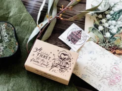 Planner Stamps Meow Illustration - Stamp - Ticket To The Flower Land