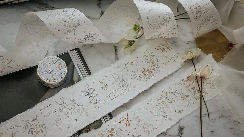 Meow Illustration - Washi Tape - Rose Lover . Me 7 Meow Illustration - Washi Tape - Rose Lover . Me