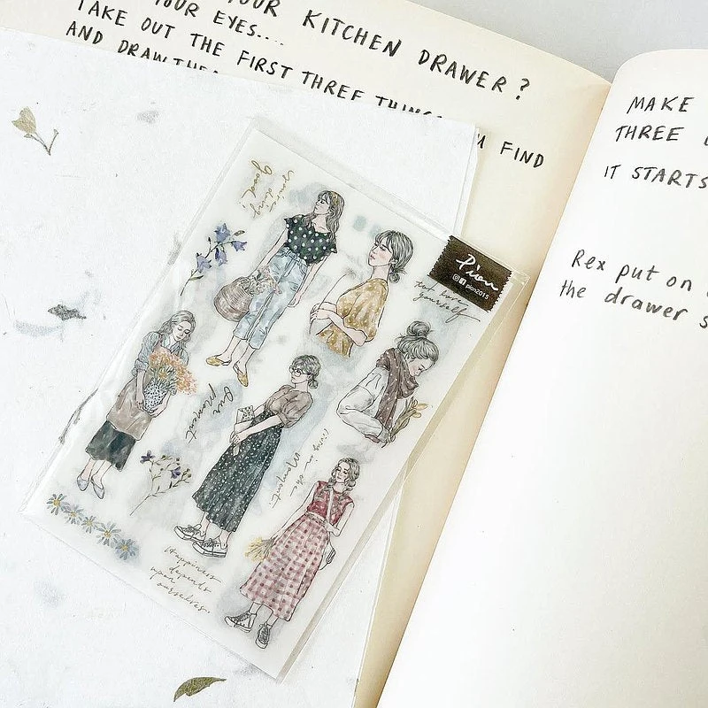 Pion - Planner Sticker - She Girl New Arrivals 7 Pion - Planner Sticker - She Girl New Arrivals