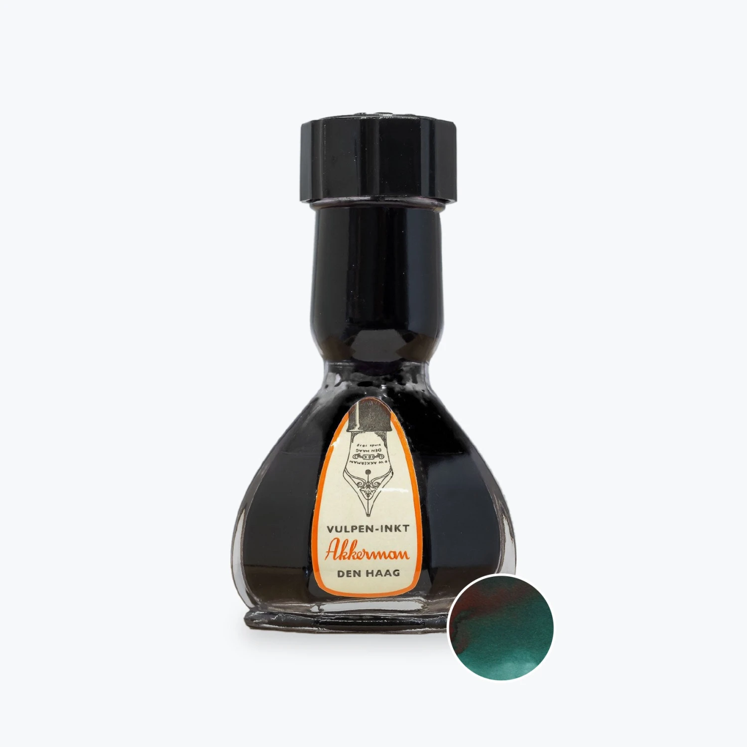 P.W. Akkerman - Fountain Pen Ink - 24 Zuiderpark Blauw-Groen 3 P.W. Akkerman - Fountain Pen Ink - 24 Zuiderpark Blauw-Groen