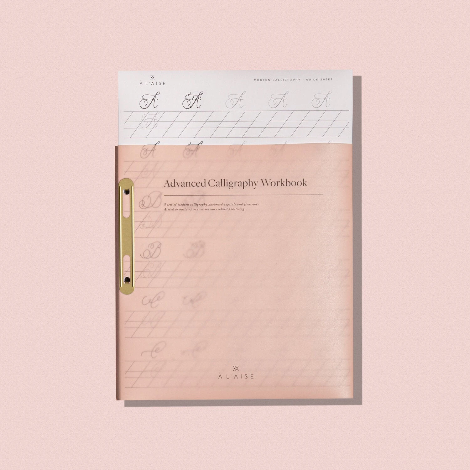 À L'aise - Calligraphy Workbook - Advance Calligraphy 2 À L'aise - Calligraphy Workbook - Advance Calligraphy