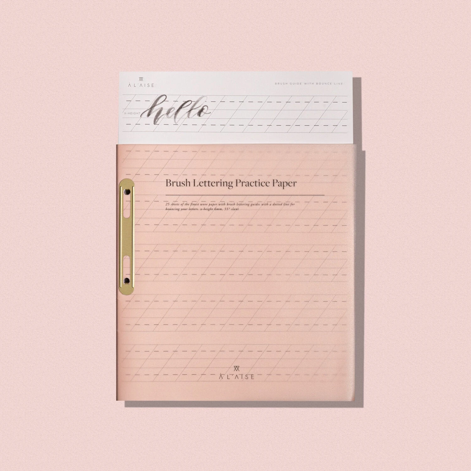 À L'aise - Calligraphy Workbook - Brush Lettering Calligraphy Workbooks 3 À L'aise - Calligraphy Workbook - Brush Lettering Calligraphy Workbooks