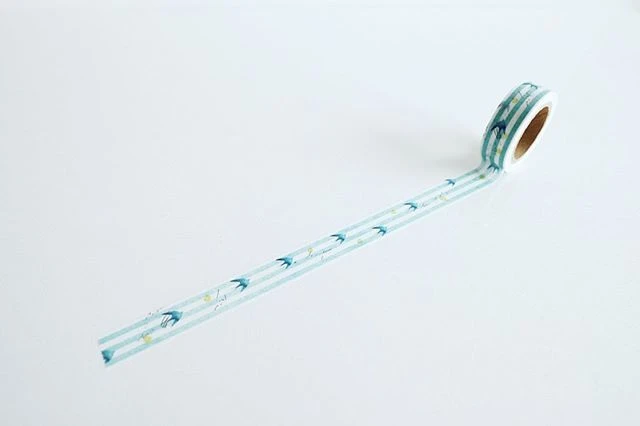 Yohaku - Washi Tape - Aoitori 3 Yohaku - Washi Tape - Aoitori