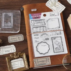 Planner Stamps BGM - Stamp - Clear Stamp - Vintage 5 Planner Stamps BGM - Stamp - Clear Stamp - Vintage