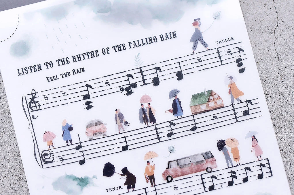 Planner Stickers MU Lifestyle - Planner Sticker - Print On - #078 4 Planner Stickers MU Lifestyle - Planner Sticker - Print On - #078