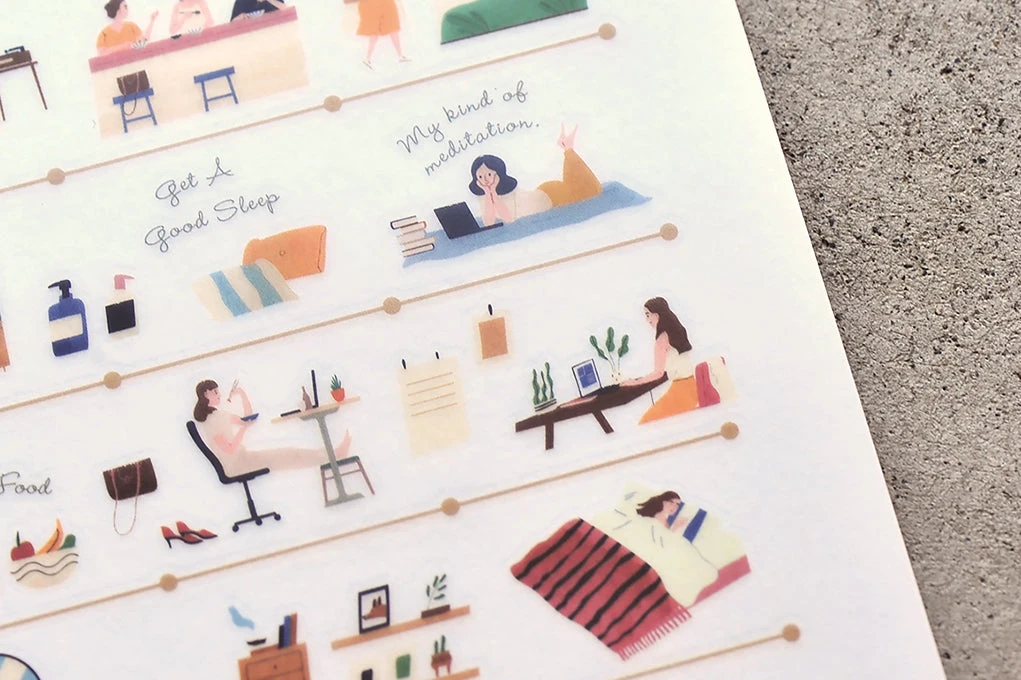 MU Lifestyle - Planner Sticker - Print On - #135 5 MU Lifestyle - Planner Sticker - Print On - #135