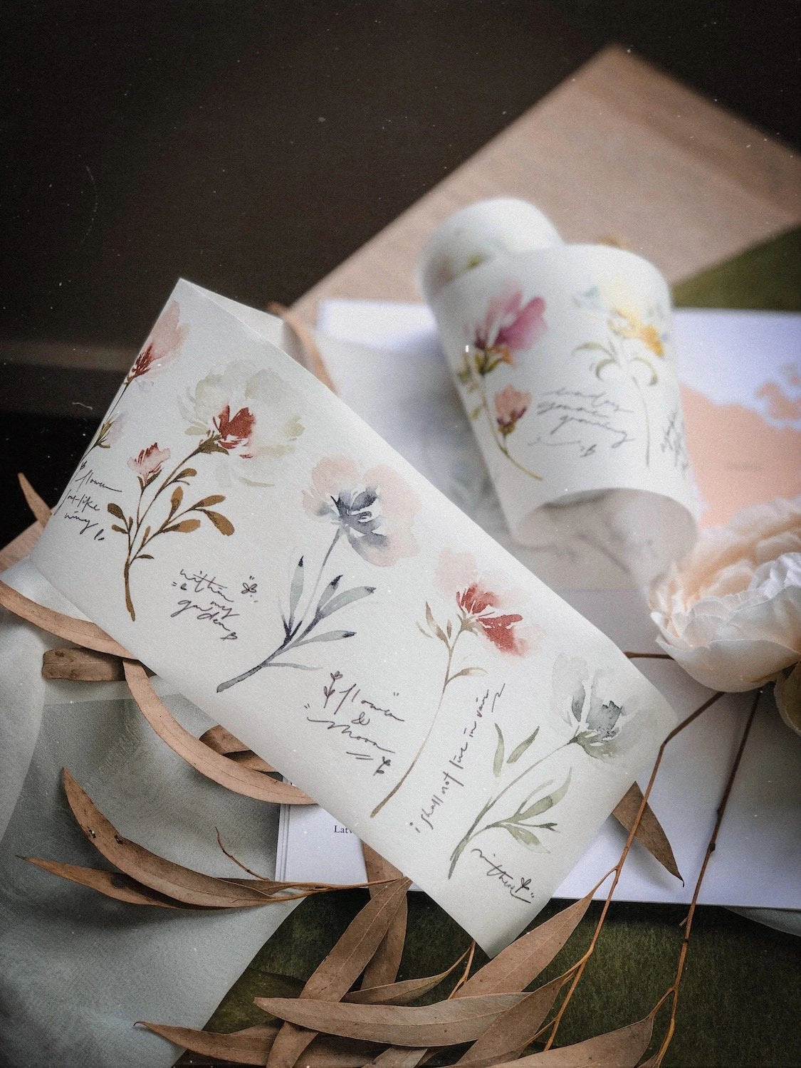 Meow Illustration - Washi Tape - Blossom I 3 Meow Illustration - Washi Tape - Blossom I