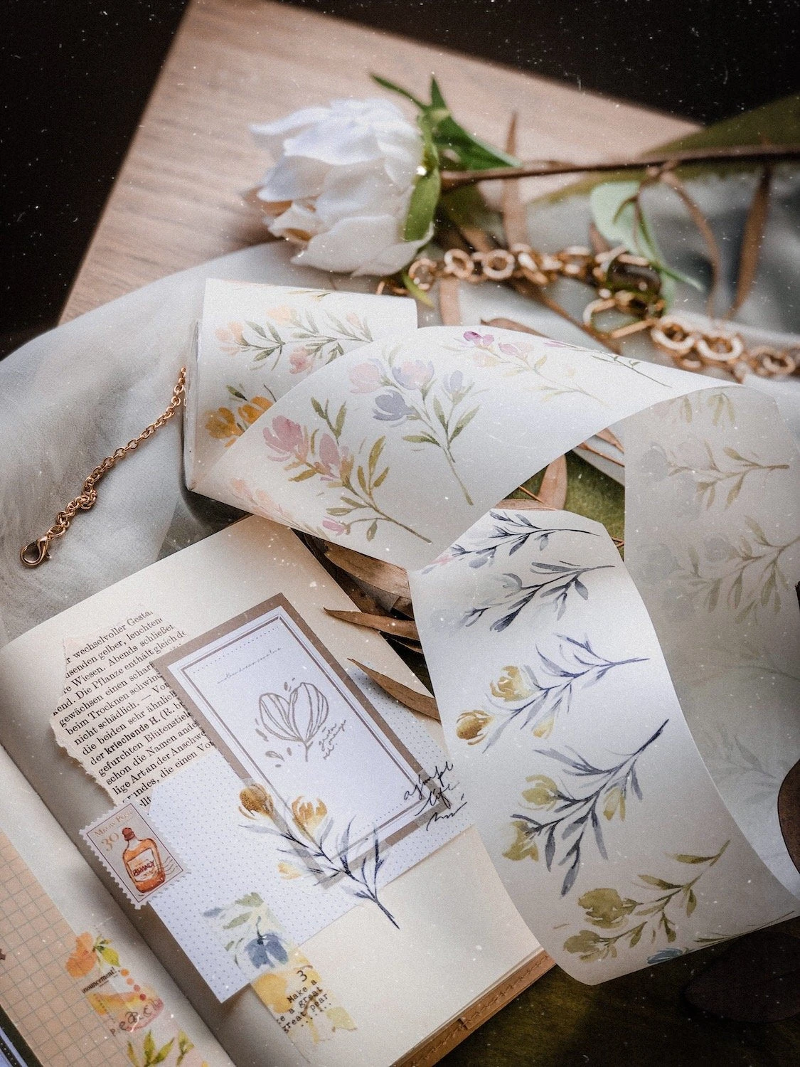 Meow Illustration - Washi Tape - Blossom II 3 Meow Illustration - Washi Tape - Blossom II