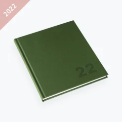 Bookbinders Design - 2022 Diary - Hardcover - Regular - Forest Green