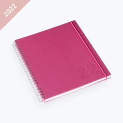 Bookbinders Design - 2022 Diary - Wire-O - Regular - Pink