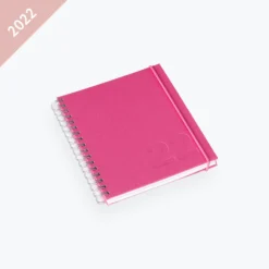 Bookbinders Design - 2022 Diary - Wire-O - Small - Pink