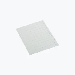 Ringbinder Inserts Bookbinders Design - Insert - Index Sheet - Regular