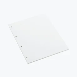 Ringbinder Inserts Bookbinders Design - Insert - Photo Mounting Paper - A4 - White - 4-Ring