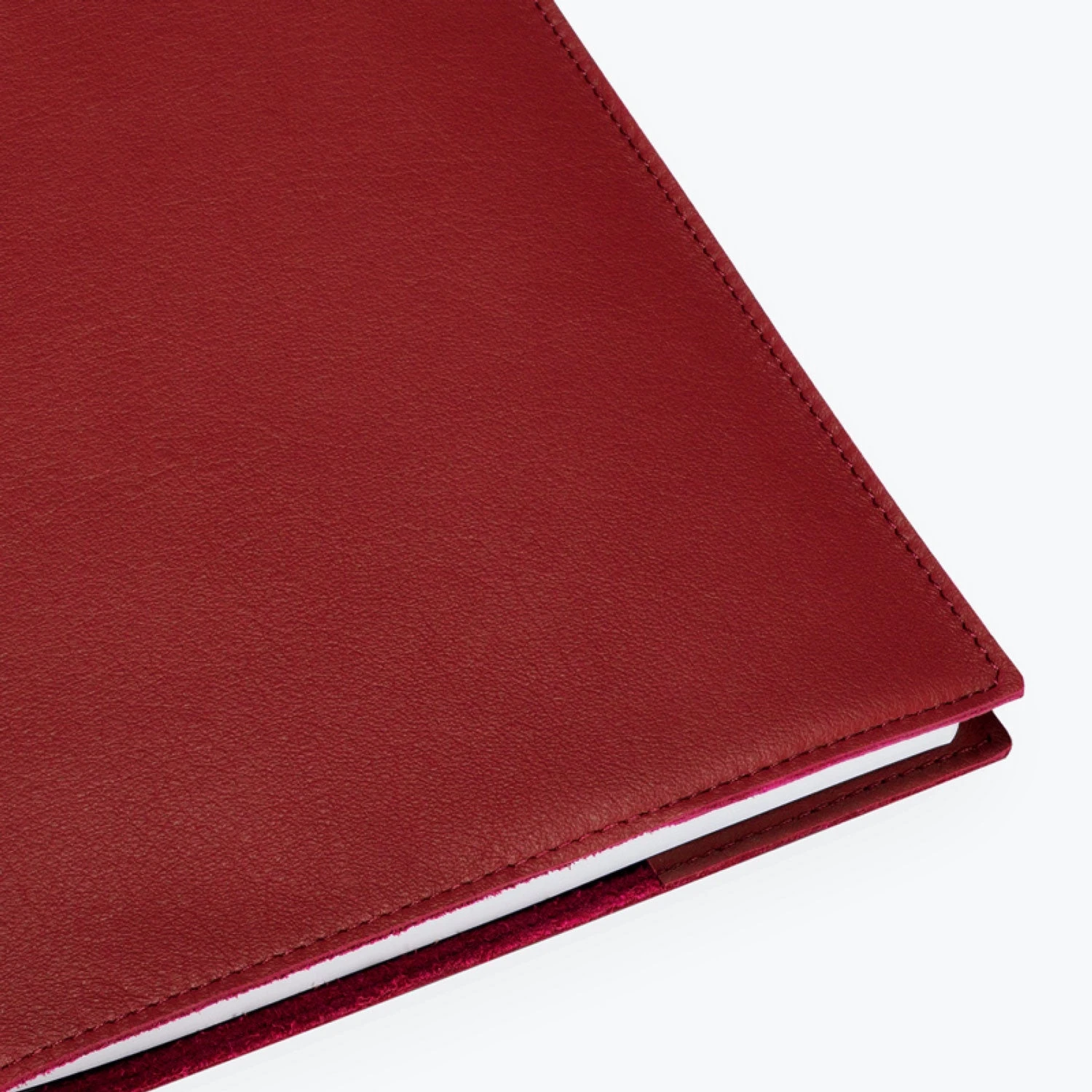 Bookbinders Design - Notebook - Leather - Regular - Warm Red 4 Bookbinders Design - Notebook - Leather - Regular - Warm Red