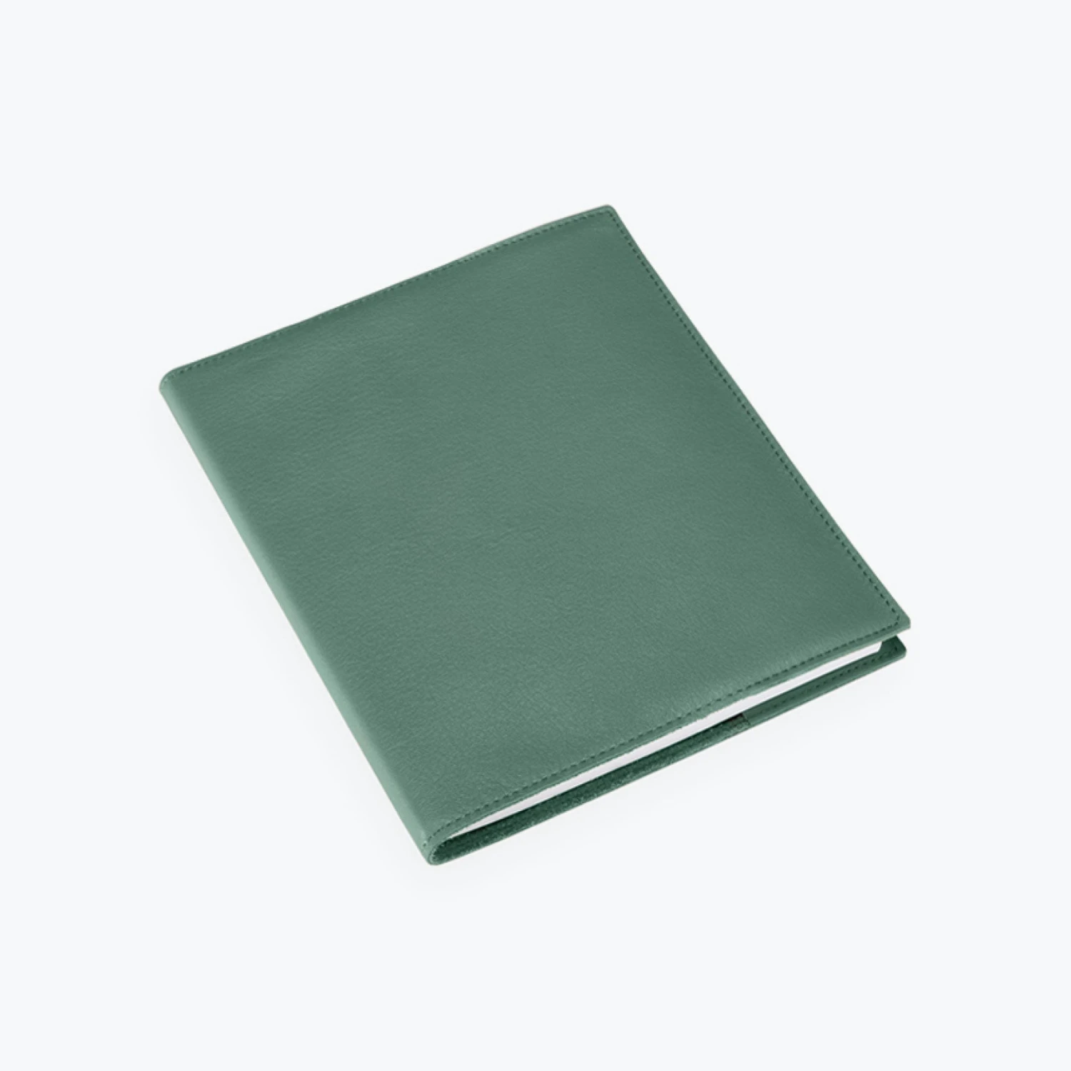 Bookbinders Design - Notebook - Leather - Regular - Dusty Green 3 Bookbinders Design - Notebook - Leather - Regular - Dusty Green