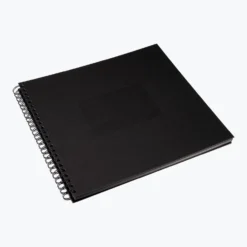 Bookbinders Design - Photo Album - Wire-O - Large - Black Photo Albums