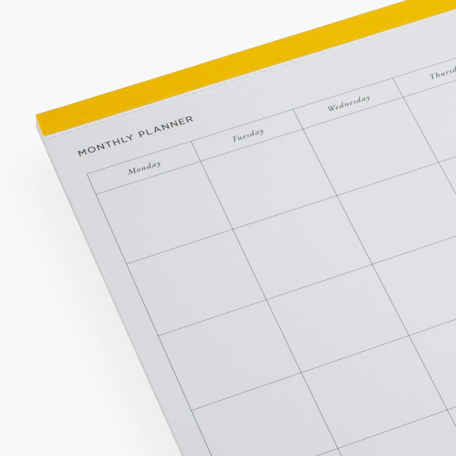 Bookbinders Design - Planner - Monthly - Sun Yellow 4 Bookbinders Design - Planner - Monthly - Sun Yellow