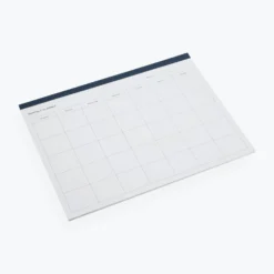 Bookbinders Design - Planner - Monthly - Smoke Blue