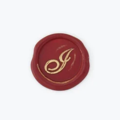Bortoletti - Bronze Initial Letter - Cursive - I Handles & Sealing Wax