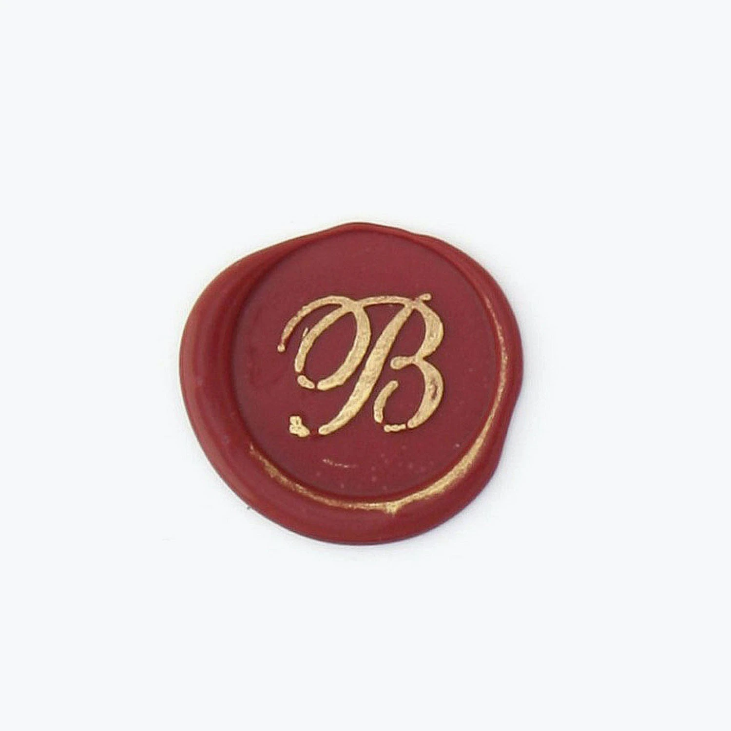 Bortoletti - Bronze Initial Letter - Cursive - B Handles & Sealing Wax 3 Bortoletti - Bronze Initial Letter - Cursive - B Handles & Sealing Wax