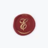 Handles & Sealing Wax Bortoletti - Bronze Initial Letter - Cursive - E 2 Handles & Sealing Wax Bortoletti - Bronze Initial Letter - Cursive - E