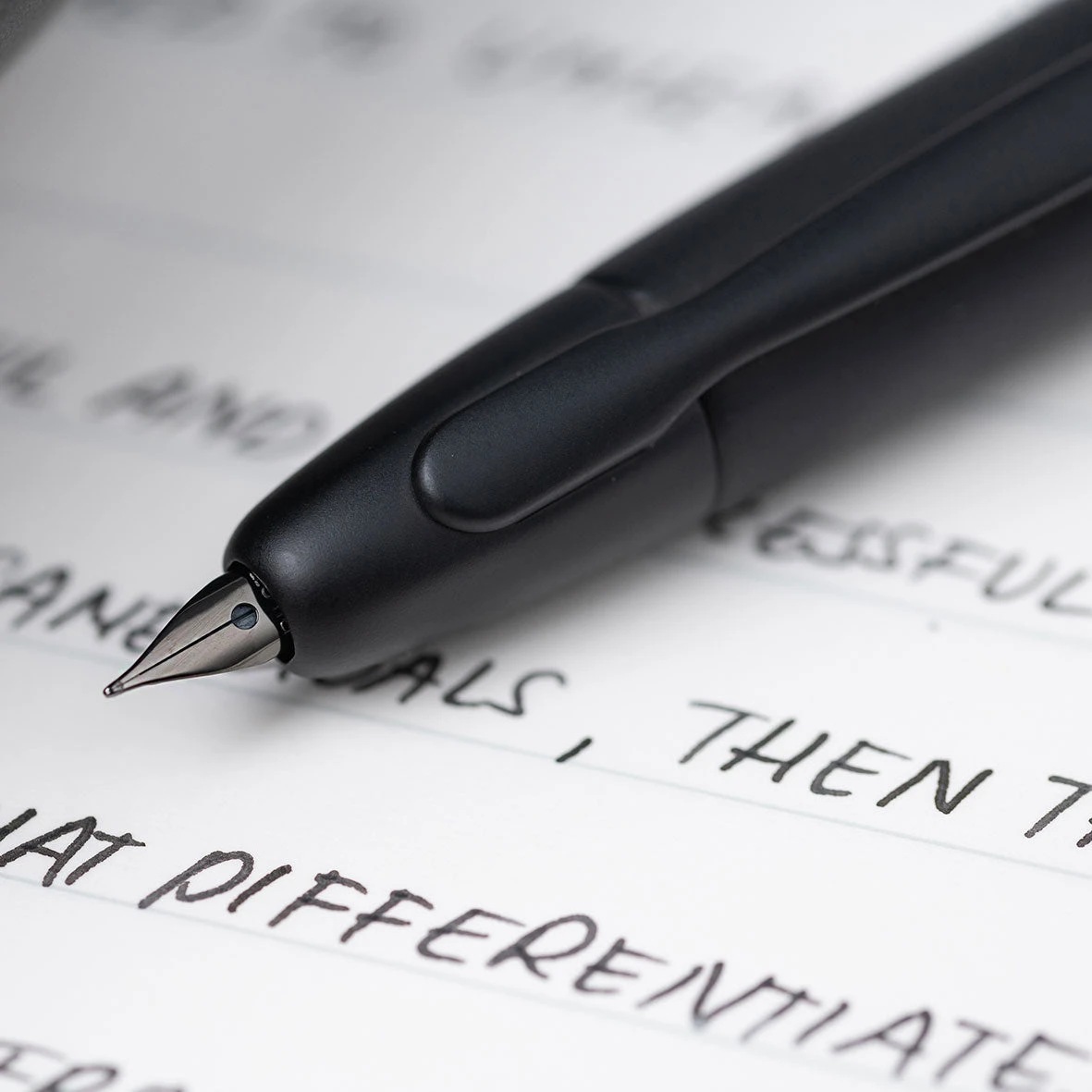 Pilot - Fountain Pen - Capless - Matte Black (Black Trim) 5 Pilot - Fountain Pen - Capless - Matte Black (Black Trim)