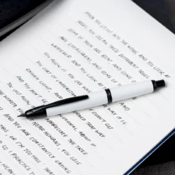 Pilot - Fountain Pen - Capless - Matte White (Black Trim) Fountain Pens