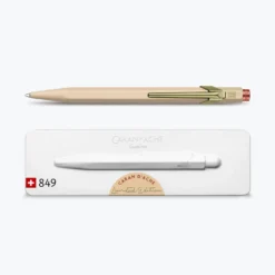 Ballpoint Pens Caran D'Ache - Ballpoint Pen - 849 Claim Your Style - Beige (Limited Edition)