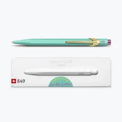 Caran D'Ache - Ballpoint Pen - 849 Claim Your Style - Aqua (Limited Edition) Ballpoint Pens
