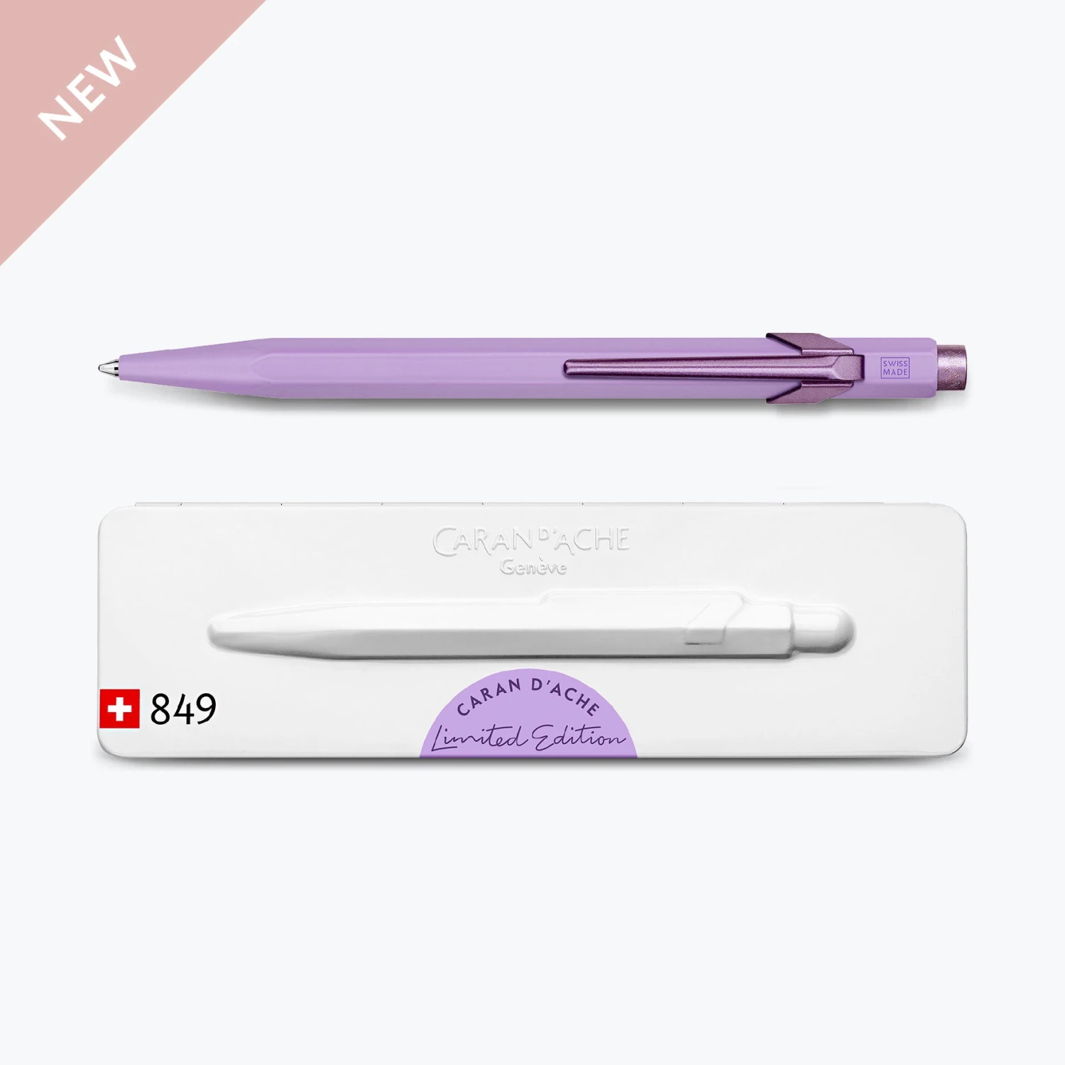 Caran D'Ache - Ballpoint Pen - 849 Claim Your Style 3 - Violet (Limited Edition) New Arrivals 3 Caran D'Ache - Ballpoint Pen - 849 Claim Your Style 3 - Violet (Limited Edition) New Arrivals