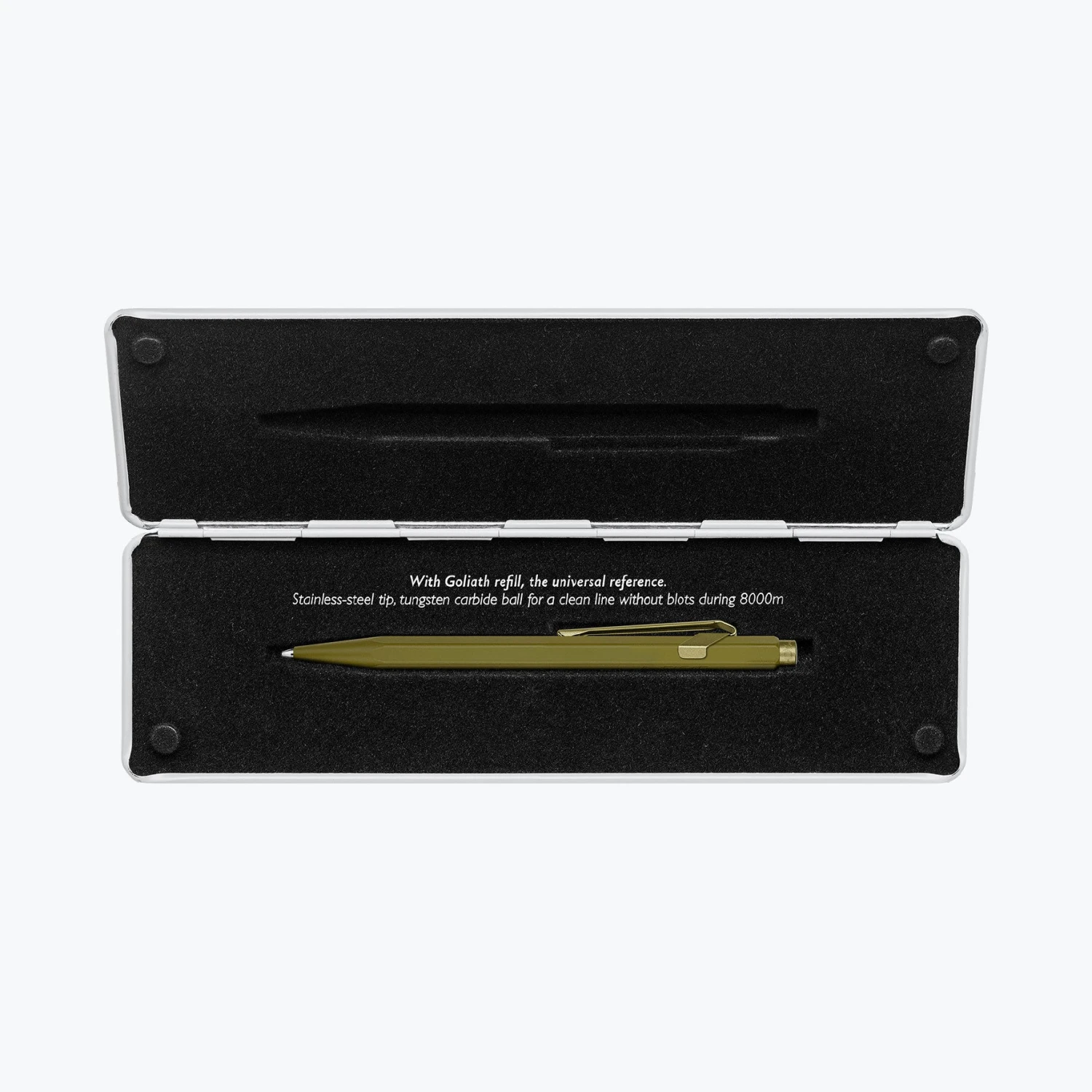 New Arrivals Caran D'Ache - Ballpoint Pen - 849 Claim Your Style 3 - Moss Green (Limited Edition) 5 New Arrivals Caran D'Ache - Ballpoint Pen - 849 Claim Your Style 3 - Moss Green (Limited Edition)