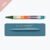 Caran D'Ache - Ballpoint Pen - 849 Paul Smith III - Petrol Blue
