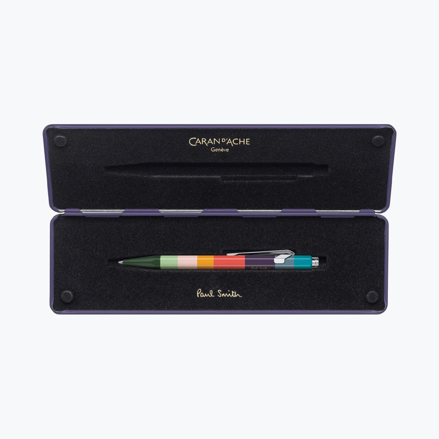 Ballpoint Pens Caran D'Ache - Ballpoint Pen - 849 Paul Smith III - Damson 5 Ballpoint Pens Caran D'Ache - Ballpoint Pen - 849 Paul Smith III - Damson