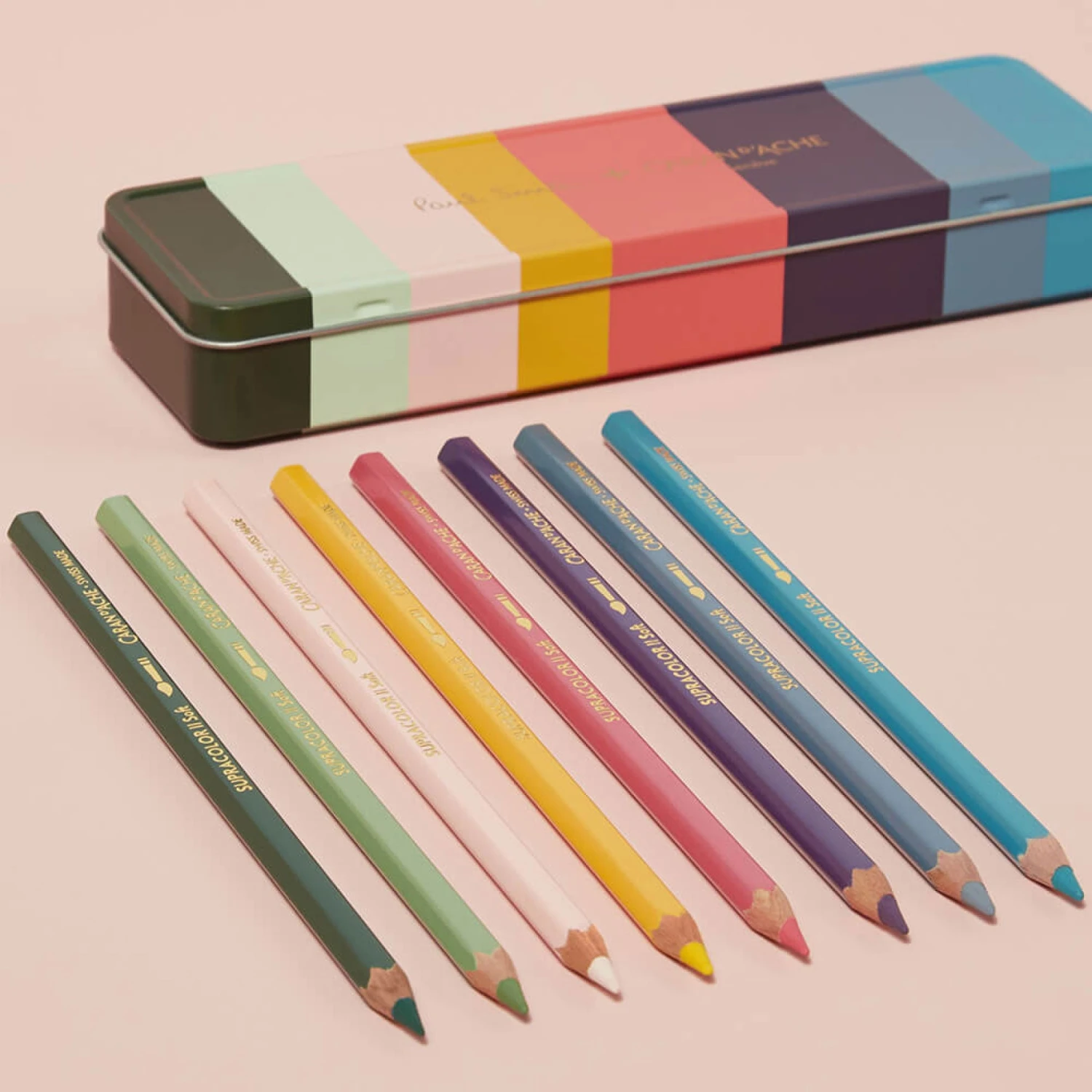 Caran D'Ache - Coloured Pencils - Supracolor Paul Smith III - Box Of 8 New Arrivals 6 Caran D'Ache - Coloured Pencils - Supracolor Paul Smith III - Box Of 8 New Arrivals
