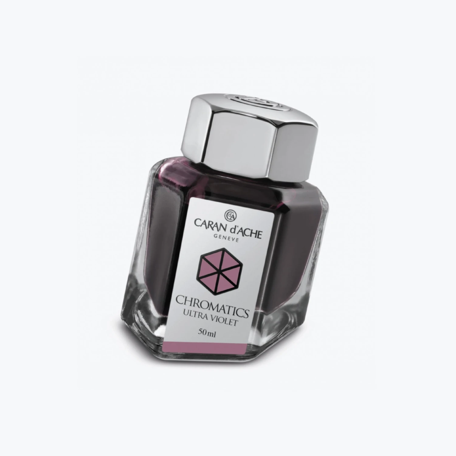 Caran D'Ache - Fountain Pen Ink - Chromatics - Ultra Violet 50ml 3 Caran D'Ache - Fountain Pen Ink - Chromatics - Ultra Violet 50ml