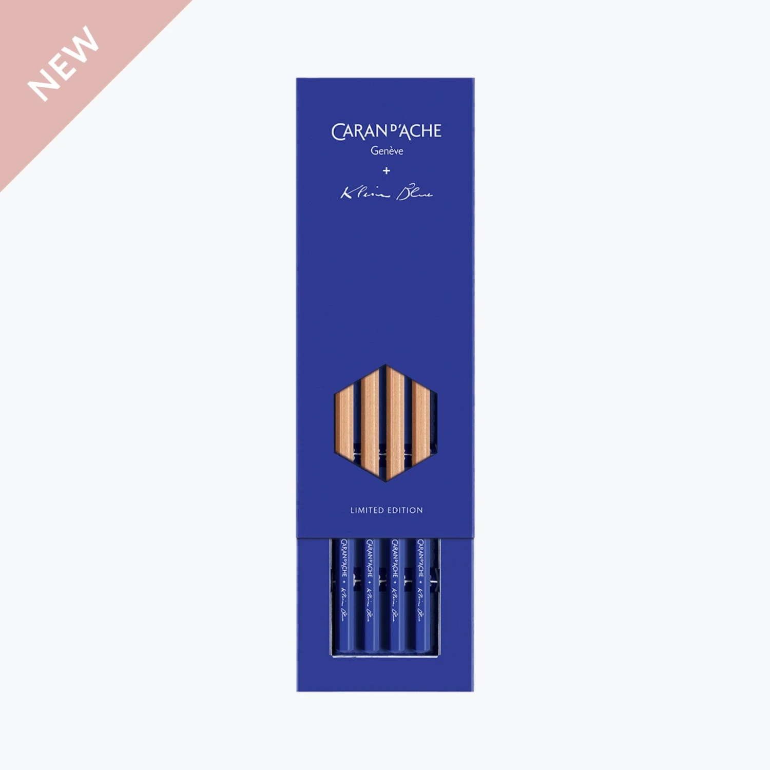 Caran D'Ache - Pencils - Klein Blue® - Set Of 4 (Limited Edition) 3 Caran D'Ache - Pencils - Klein Blue® - Set Of 4 (Limited Edition)