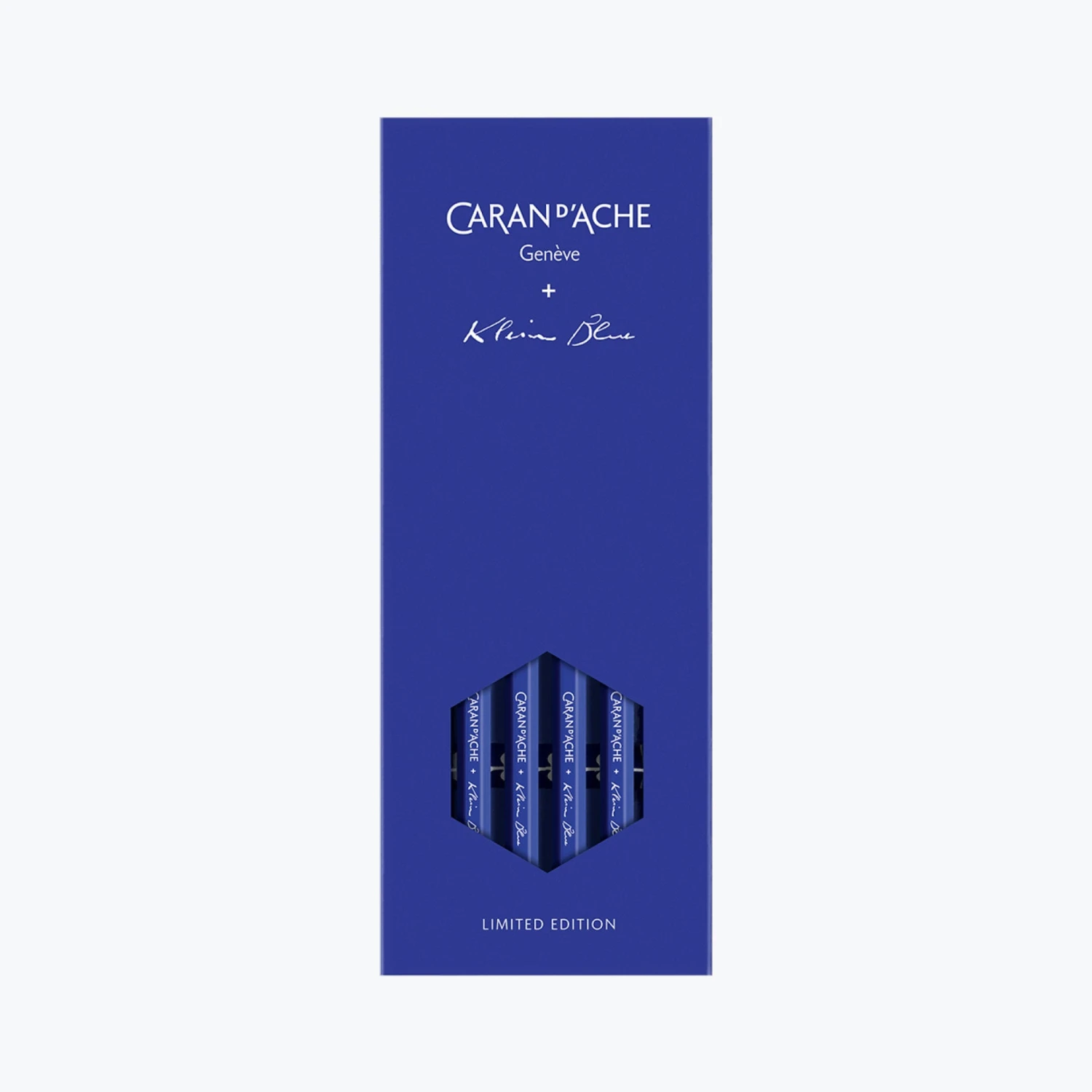 Caran D'Ache - Pencils - Klein Blue® - Set Of 4 (Limited Edition) 5 Caran D'Ache - Pencils - Klein Blue® - Set Of 4 (Limited Edition)