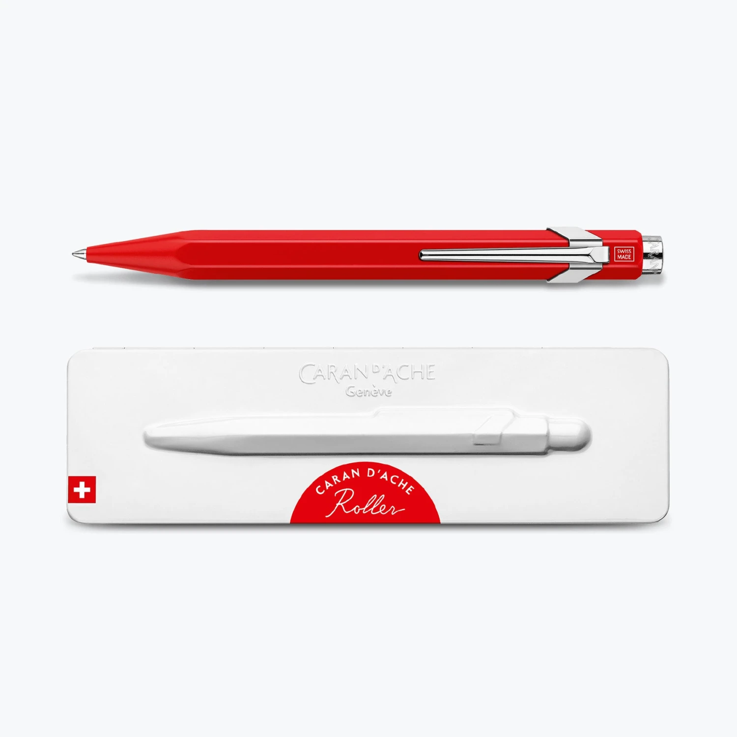Rollerball Pens Caran D'Ache - Rollerball Pen - 849 - Red 3 Rollerball Pens Caran D'Ache - Rollerball Pen - 849 - Red